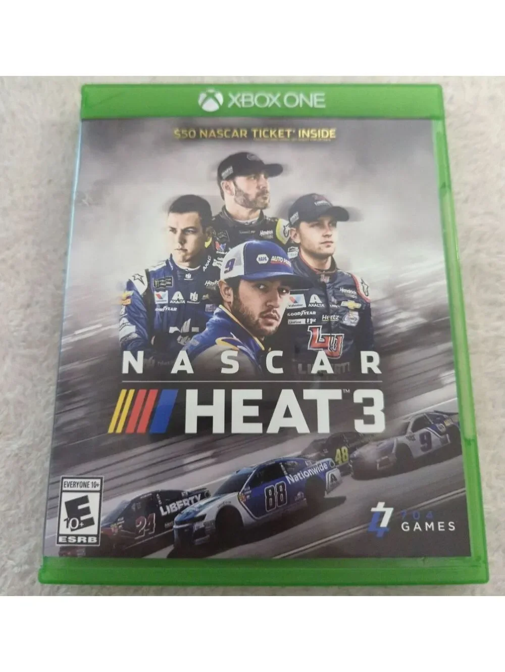 NASCAR Heat 3 Xbox One Video Game - Tested and Working